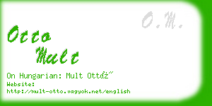 otto mult business card